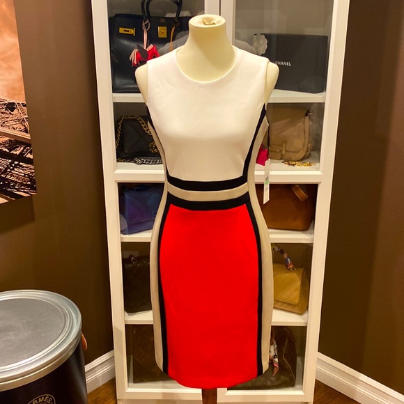 Calvin Klein Dresses & Skirts - Color block dress